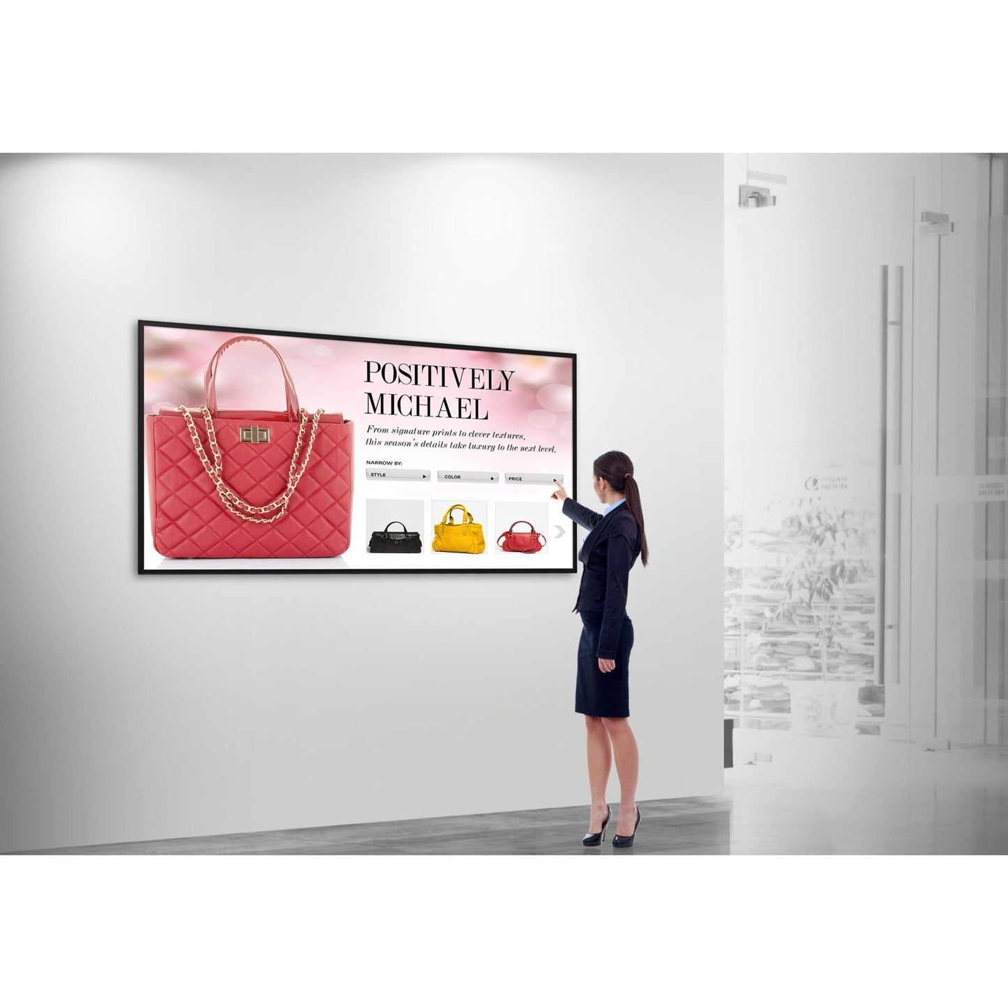 Planar PS5574KT LCD Digital Signage Display