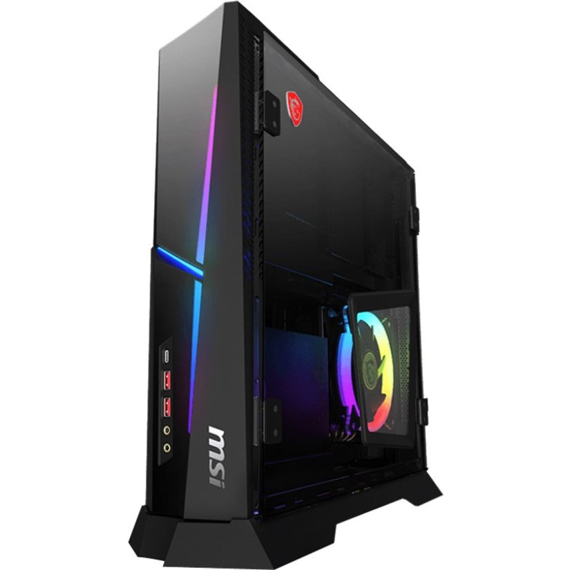MSI Trident X Plus 9th 9SE-464US Gaming Desktop Computer - Intel Core i7 9th Gen i7-9700KF 3.60 GHz - 16 GB RAM DDR4 SDRAM - 512 GB SSD - Tiny