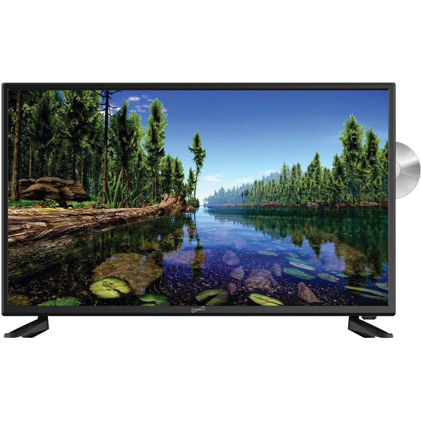 Supersonic SC-3222 32" TV/DVD Combo - HDTV - 16:9 - 1366 x 768 - 720p