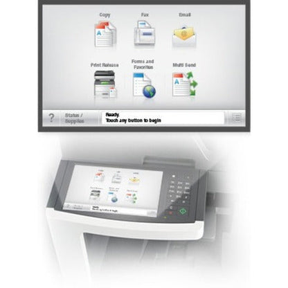 Lexmark MX810dfe Laser Multifunction Printer - Monochrome