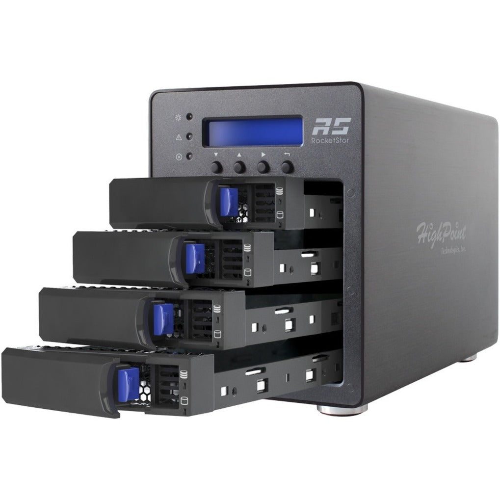 HighPoint 4-Bay M.2 NVMe RAID Storage Solution