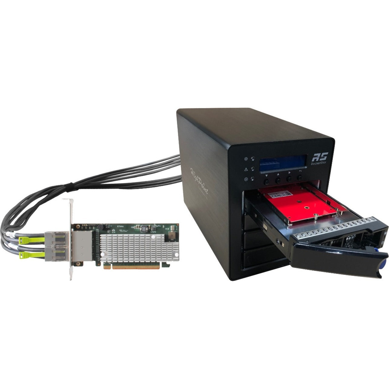 HighPoint 4-Bay M.2 NVMe RAID Storage Solution