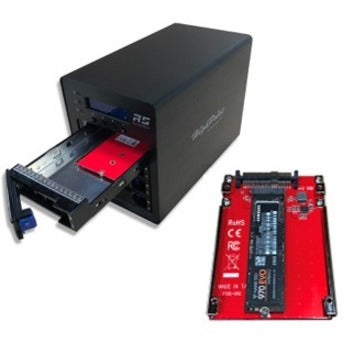 HighPoint 4-Bay M.2 NVMe RAID Storage Solution