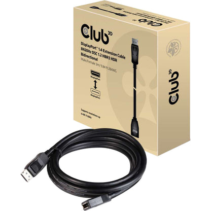 Club 3D Displayport Extension Audio/Video Cable