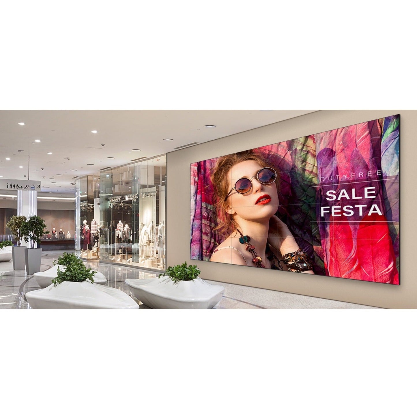 Samsung VH55R-R - Razor Thin Video Wall Display for Business