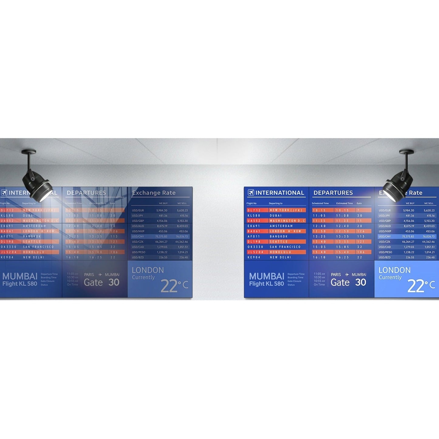 Samsung VH55R-R - Razor Thin Video Wall Display for Business