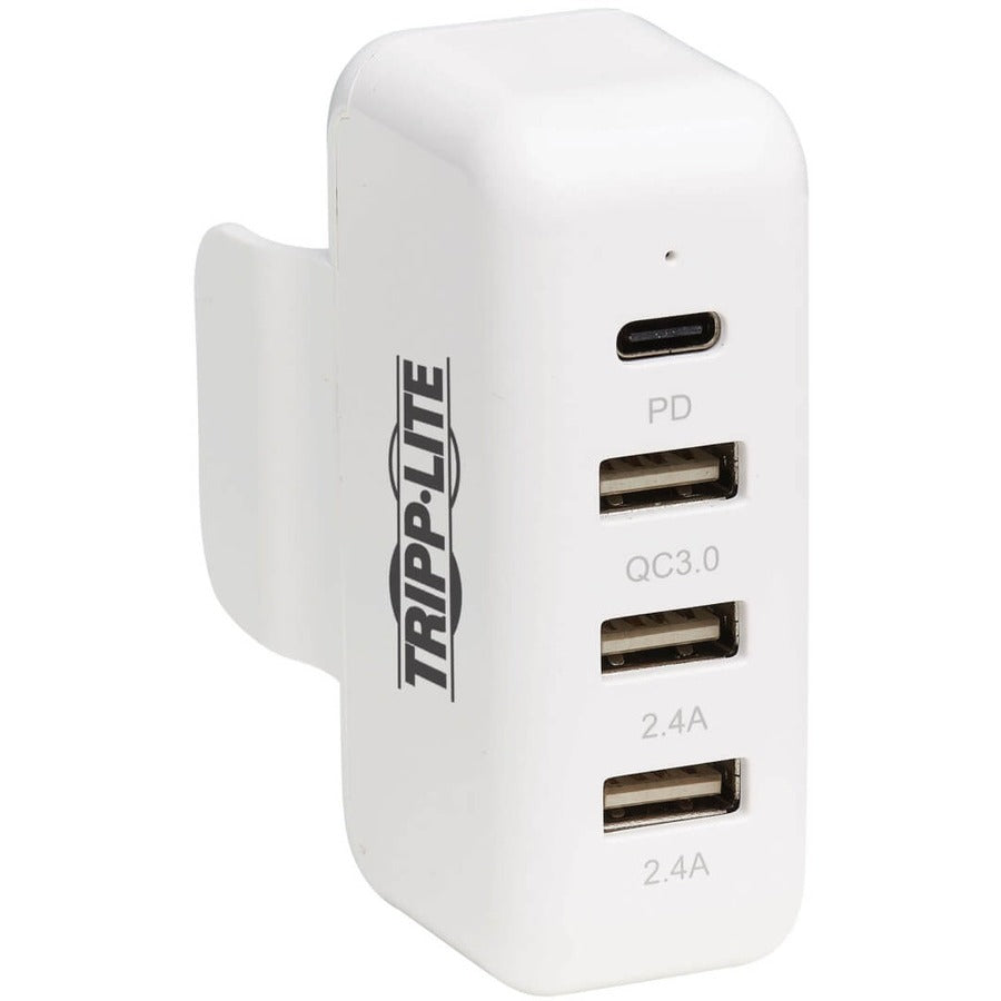 Tripp Lite Portable Power Expansion Hub for Apple USB-C Power Adapter 4 Ports (3 USB-A 1 USB-C 45W)