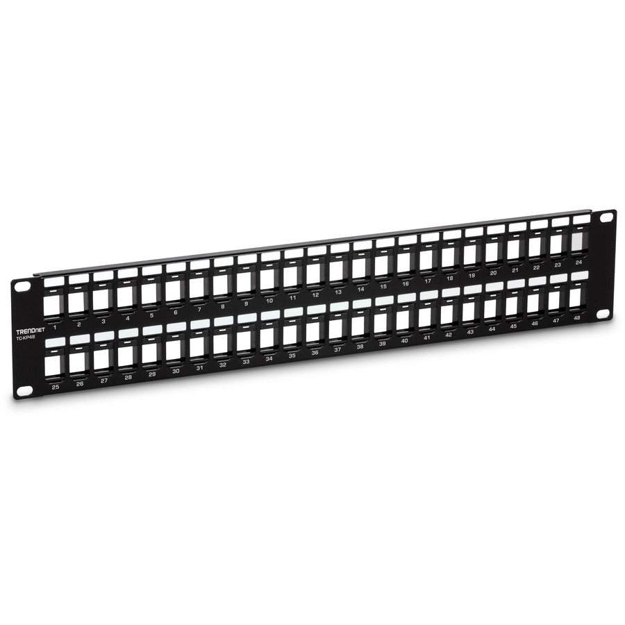48-PORT BLANK KEYSTONE 2U HD   
