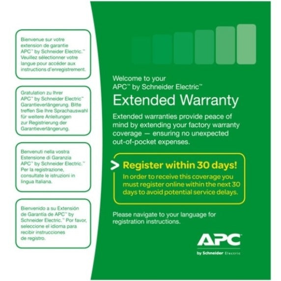 APC by Schneider Electric Warranty/Support - Extended Warranty - 3 Year - Warranty