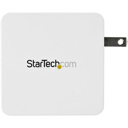 StarTech.com USB C Wall Charger - 60W PD 1m cable - Portable Travel USB Type C Fast Charge Universal Laptop Adapter - USB IF/ETL Certified