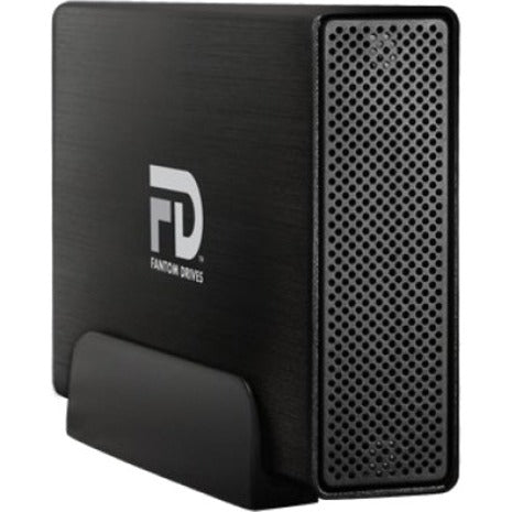 Fantom Drives 6TB External Hard Drive - GFORCE 3 - USB 3 eSATA Aluminum Black GF3B6000EU-TAA TAA Compliant