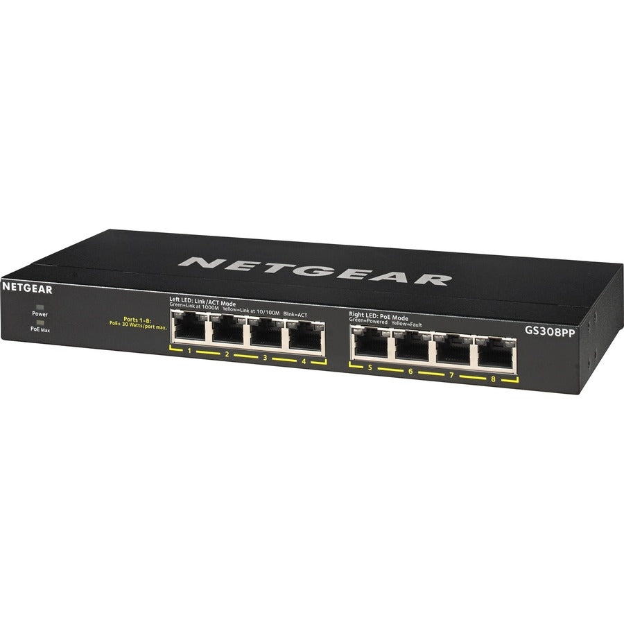 8PORT GIG UNMANAGED POE+ WITH  