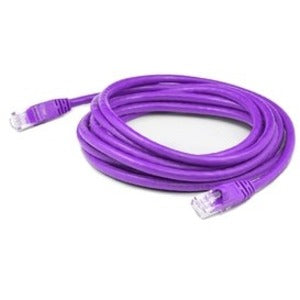 AddOn 3ft RJ-45 (Male) to RJ-45 (Male) Purple Cat6A UTP PVC Copper Patch Cable