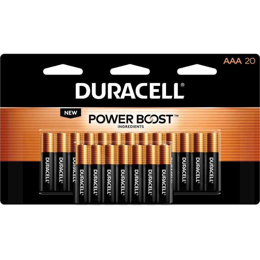 Duracell Coppertop Alkaline AAA Battery 20-Packs