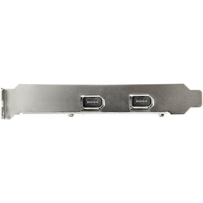 StarTech.com 2 Port PCI Express FireWire Card - TI TSB82AA2 Chipset - Plug-and-Play - PCIe 1394a FireWire Adapter (PEX1394A2V2)