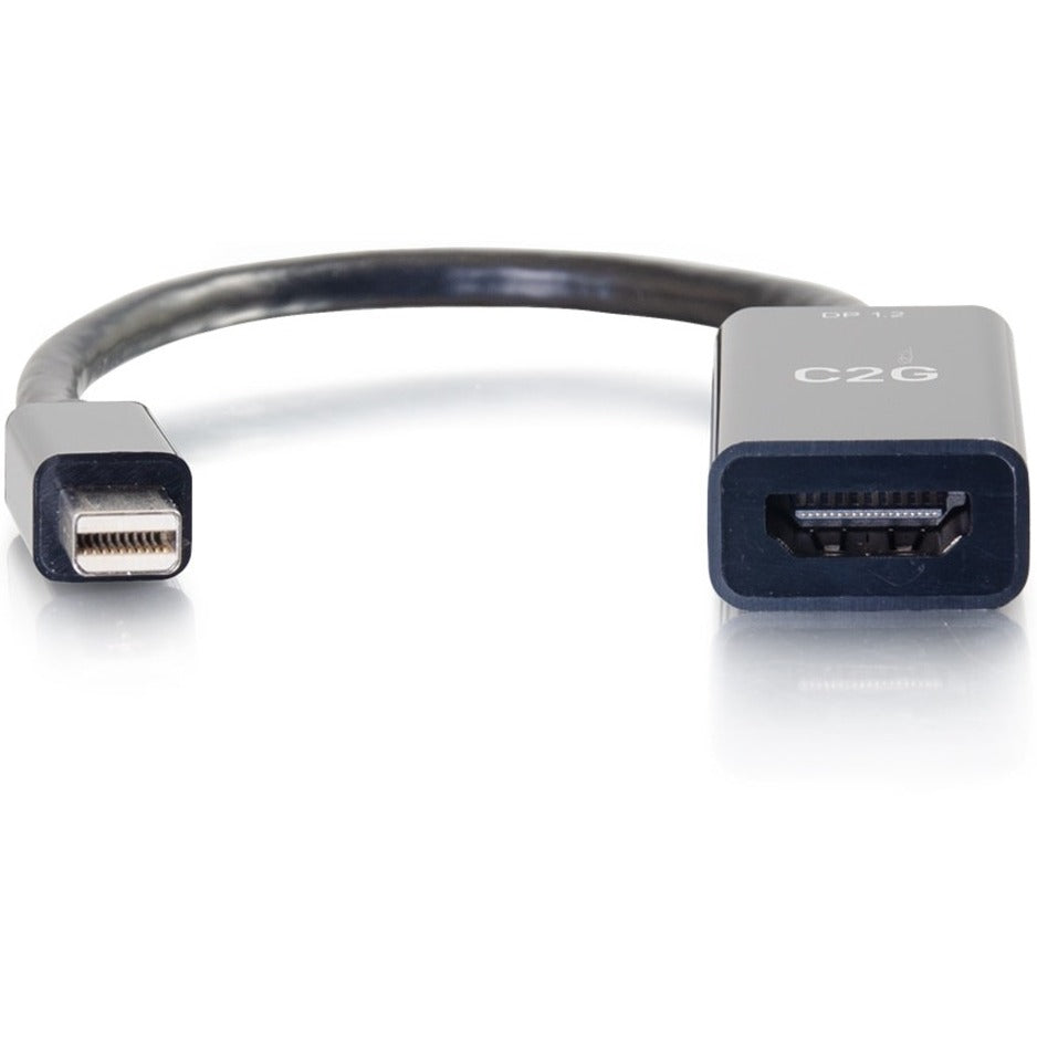 C2G Mini DisplayPort to HDMI Passive Adapter - Black - M/F