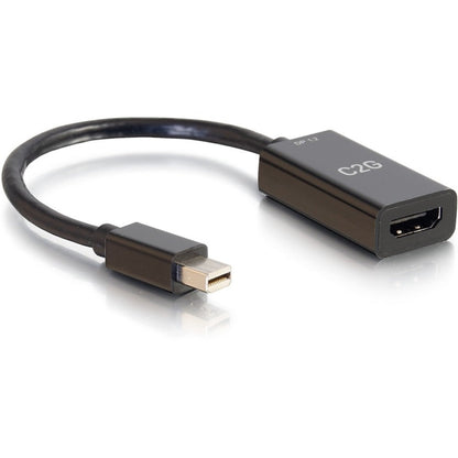 C2G Mini DisplayPort to HDMI Passive Adapter - Black - M/F