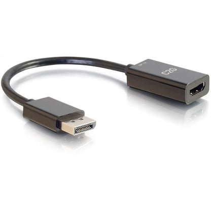 C2G 8in 4K DisplayPort to HDMI Adapter Converter - M/F