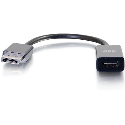 C2G 8in 4K DisplayPort to HDMI Adapter Converter - M/F