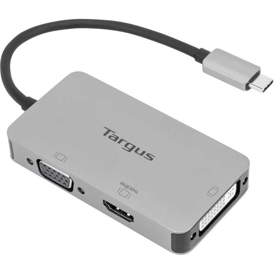 SILVER USB C SINGLE VIDEO ADAPT