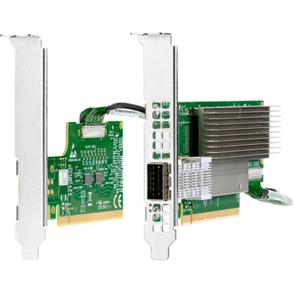 HPE InfiniBand HDR/Ethernet 200Gb 1-port QSFP56 MCX653105A-HDAT PCIe 4 x16 Adapter