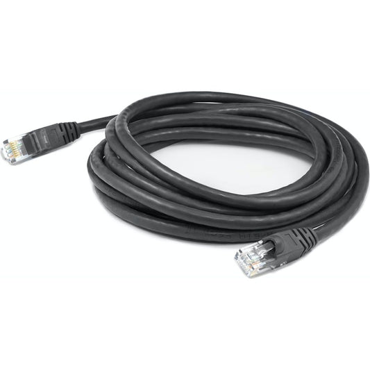 AddOn 8ft RJ-45 (Male) to RJ-45 (Male) Black Cat6A UTP PVC Copper Patch Cable