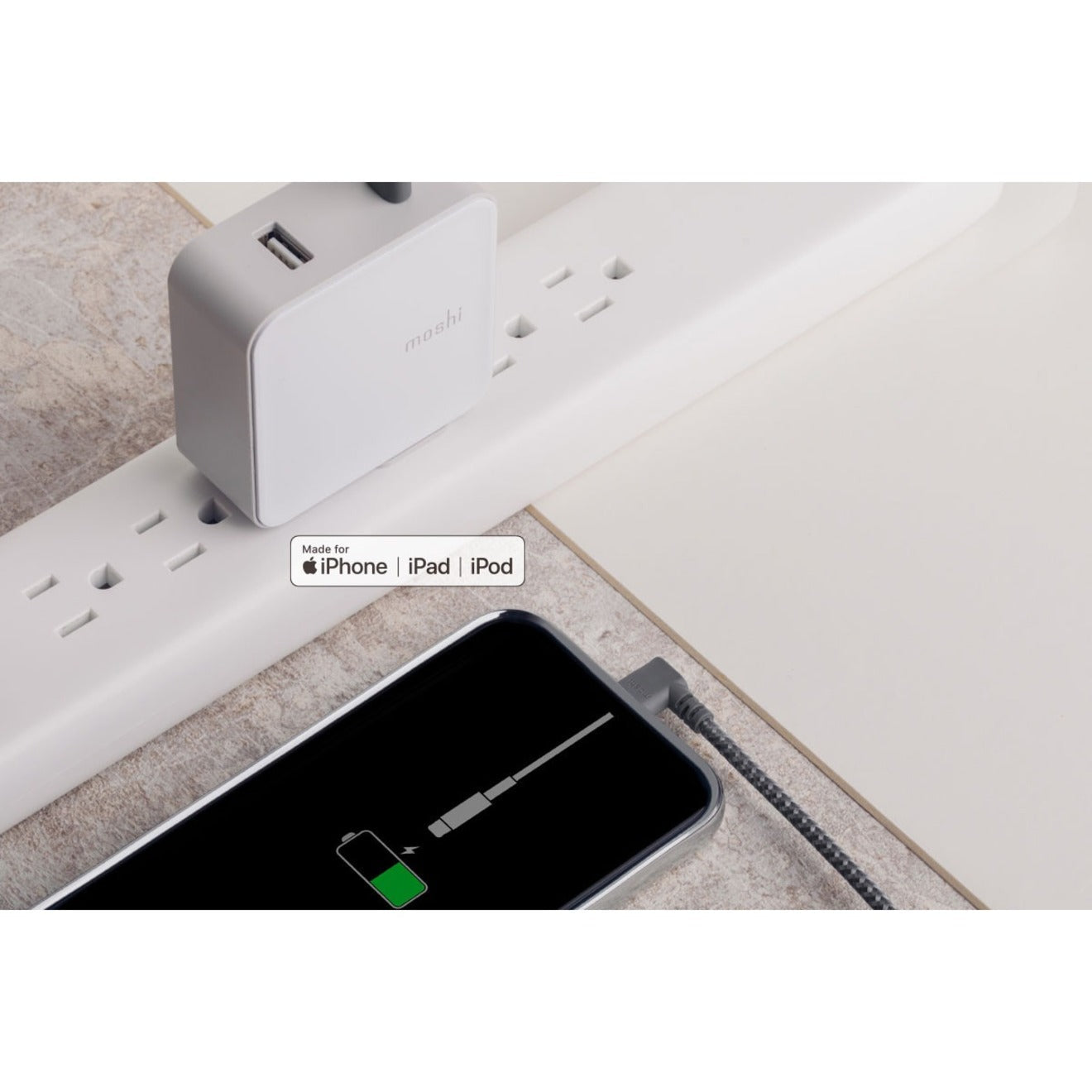 Moshi Integra Lightning/USB-C Data Transfer Cable