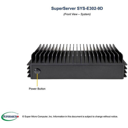 Supermicro SuperServer E302-9D Compact Server - Intel Xeon D-2123IT - Serial ATA/600 Controller