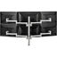 Atdec six display monitor arm desk mount - Flat and Curved up to 24in - VESA 75x75 100x100