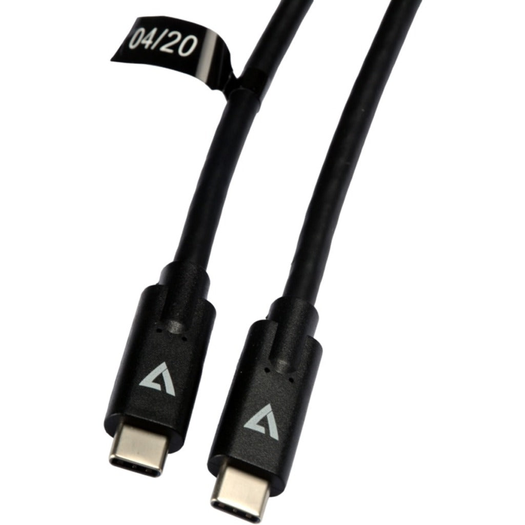 V7 USB-C to USB-C Cable 1m Black