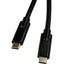 USB-C CABLE 1M BLACK 3.2 GEN2  