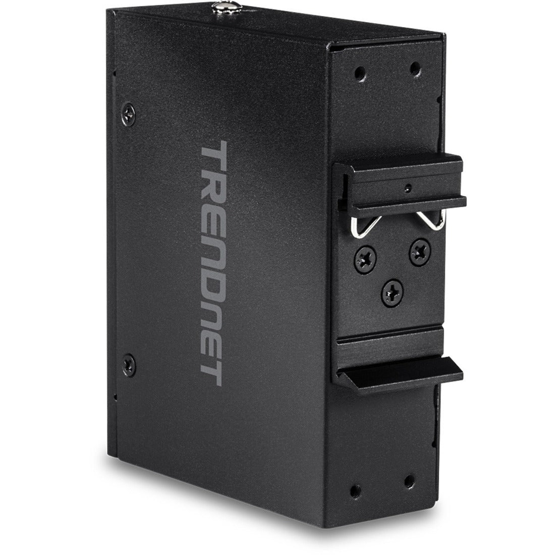 TRENDnet Industrial Gigabit PoE+ Extender TI-E100 Single Port PoE Power Over Ethernet Supports PoE (15.4W) and PoE+ (30W) Extends 100m Cascade 2 Units for Distance Up to 300m (984 ft.) IP30