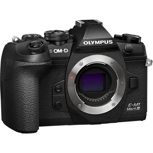 Olympus OM-D E-M1 Mark III 20.4 Megapixel Mirrorless Camera Body Only - Black