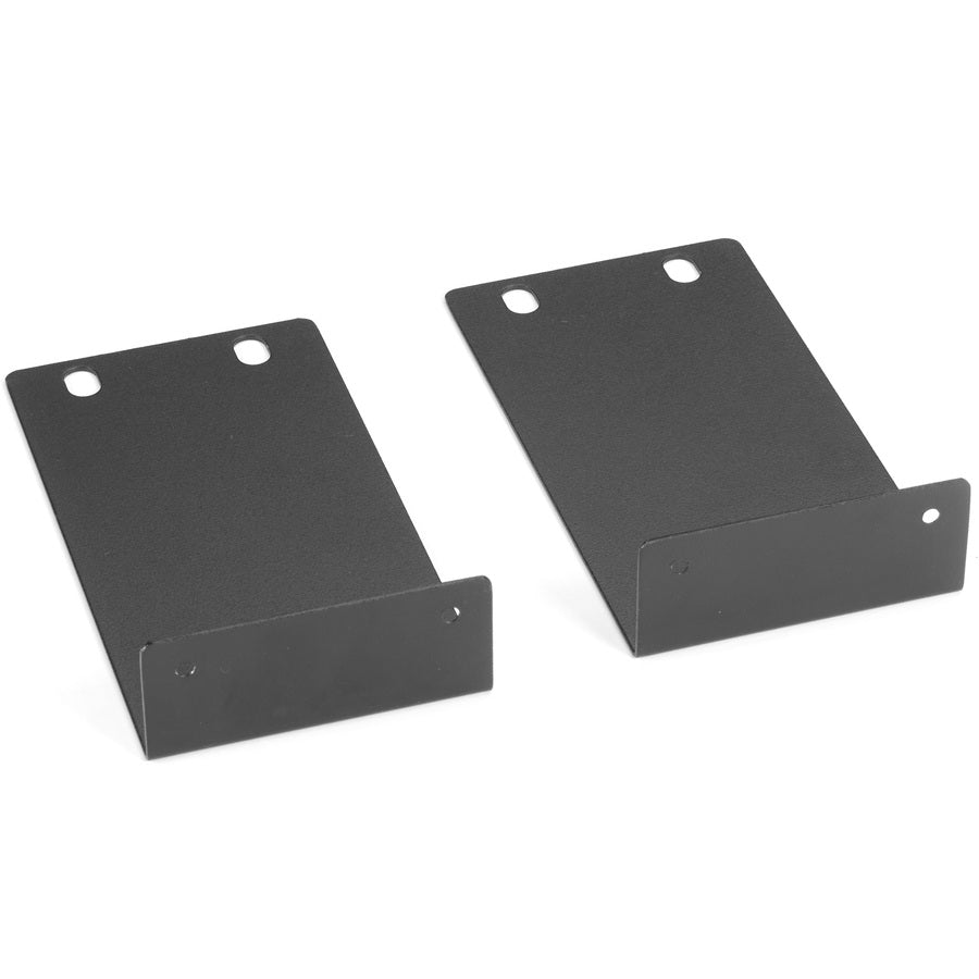 Black Box Rack Mount for KVM Switch - Black - TAA Compliant