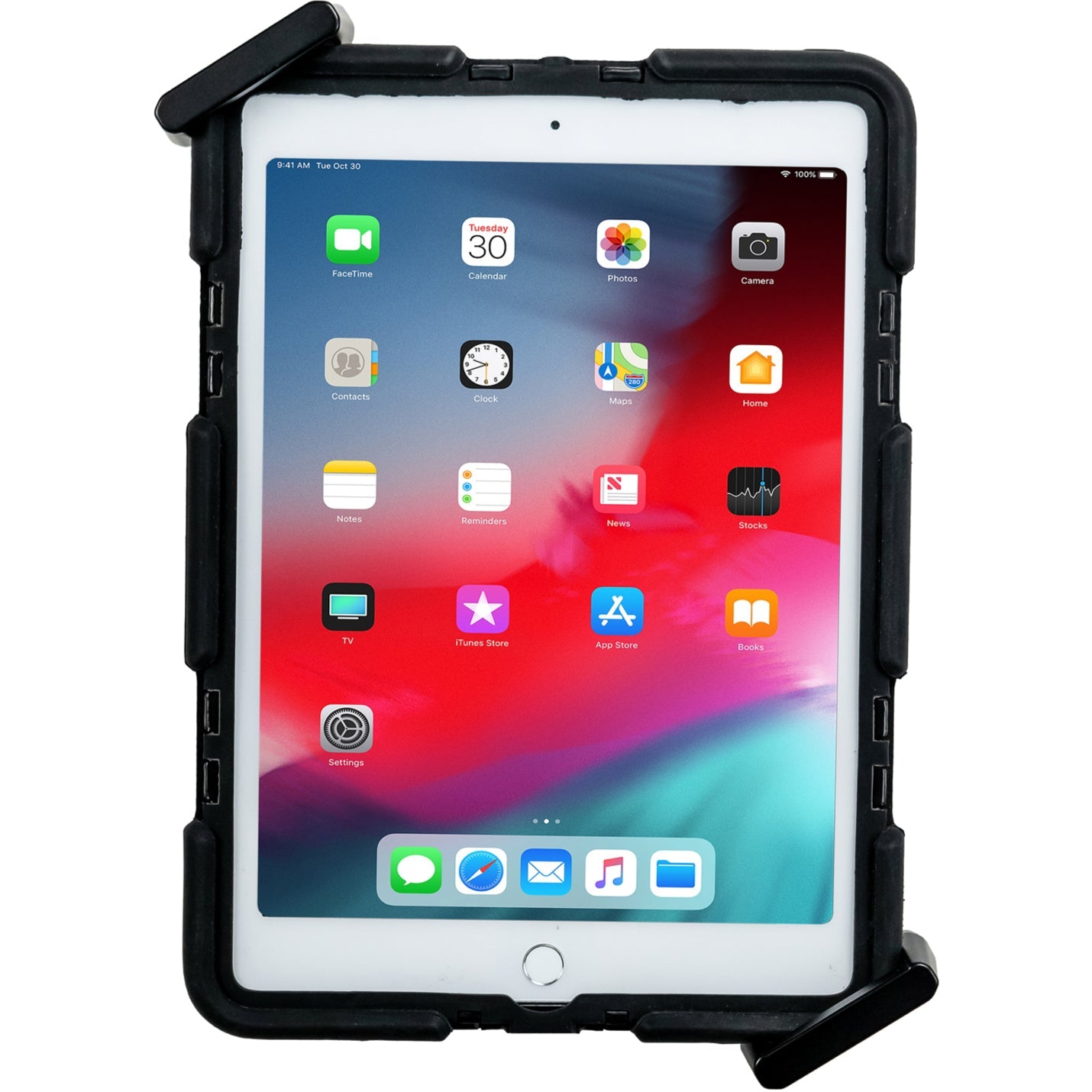 CTA Digital Security VESA and Wall Mount for 7-14 Inch Tablets including the iPad 10.2-Inch (7th/ 8th/ 9th Gen.) Black