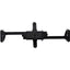 CTA Digital Security VESA and Wall Mount for 7-14 Inch Tablets including the iPad 10.2-Inch (7th/ 8th/ 9th Gen.) Black