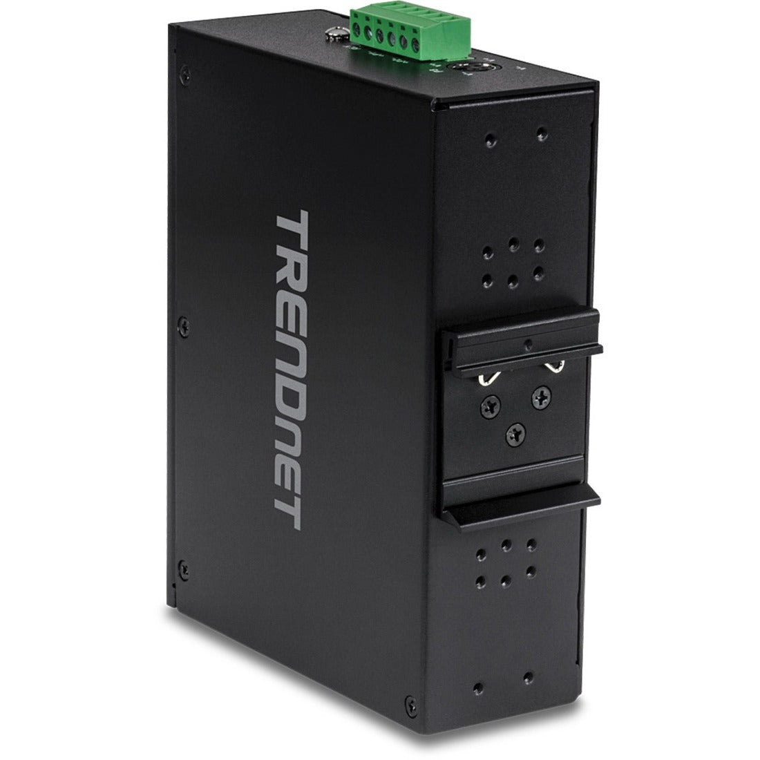 TRENDnet 16-Port Hardened Industrial Unmanaged Gigabit PoE+ DIN-Rail Switch; TI-PG162; 14 x Gigabit Ports; 2 x Gigabit SFP Slots; 32Gbps; IP30 Gigabit Network Ethernet Switch; Lifetime Protection