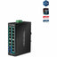 14PORT GIGABIT POE+ INDUSTRIAL 