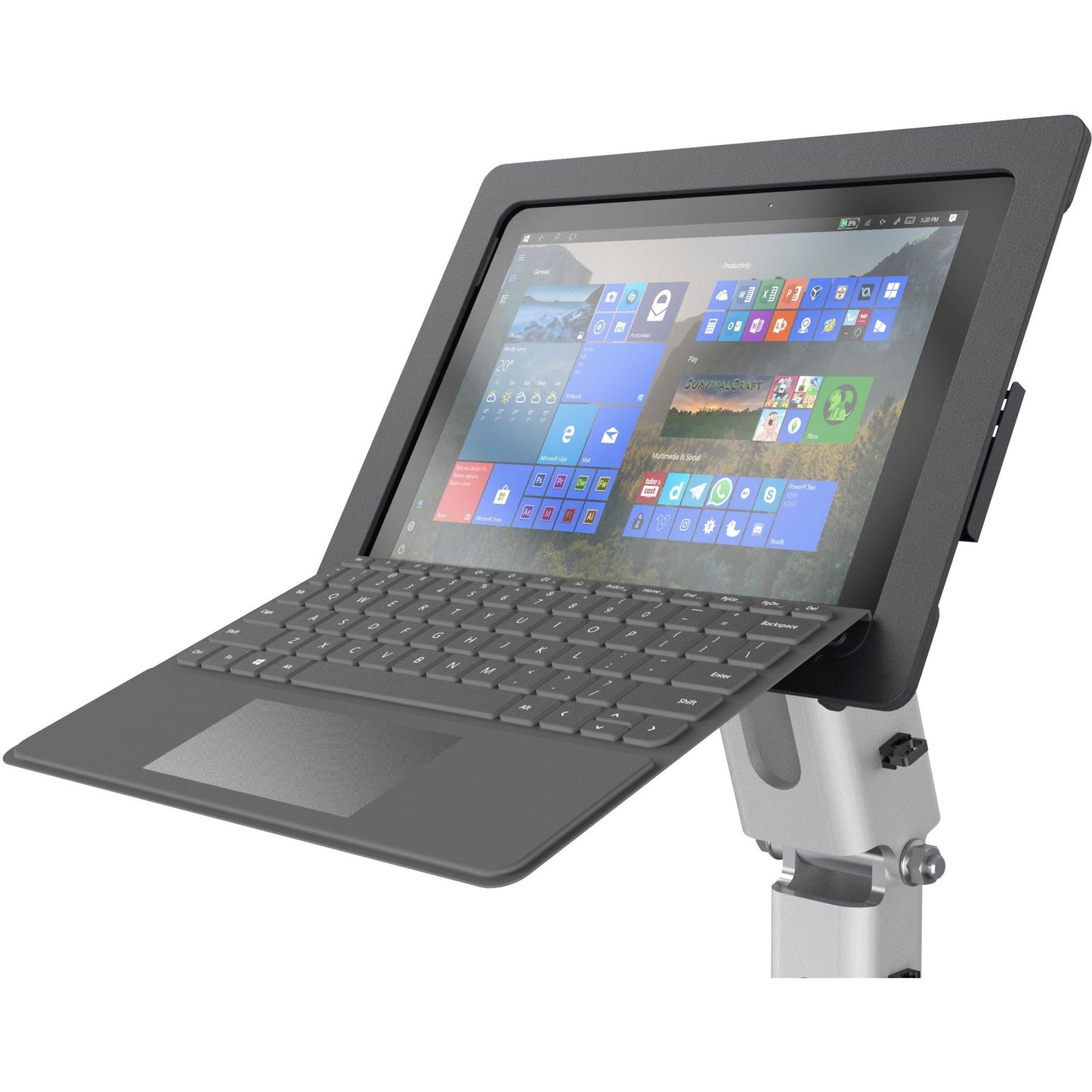 Kensington Mounting Adapter for Tablet - Black