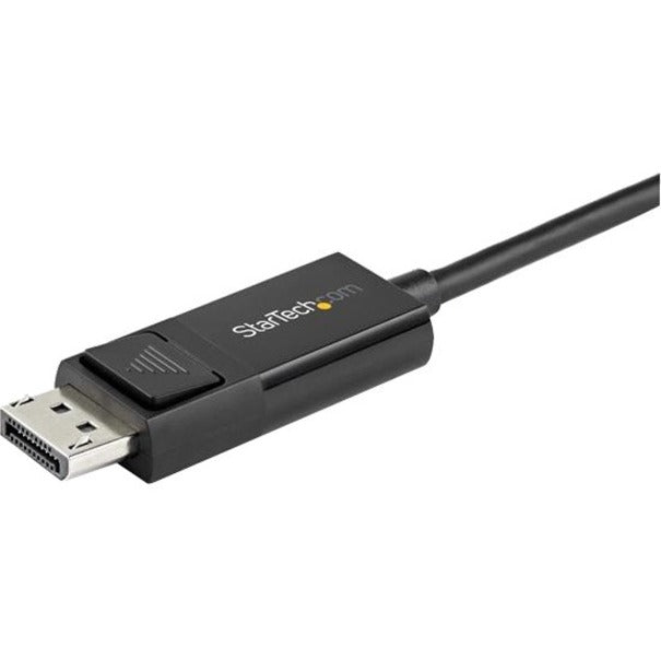 StarTech.com 3ft (1m) USB C to DisplayPort 1.2 Cable 4K 60Hz - Reversible DP to USB-C / USB-C to DP Video Adapter Monitor Cable HBR2/HDR