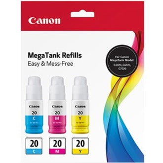 GI-20 CMY INK BOTTLE VALUE PACK