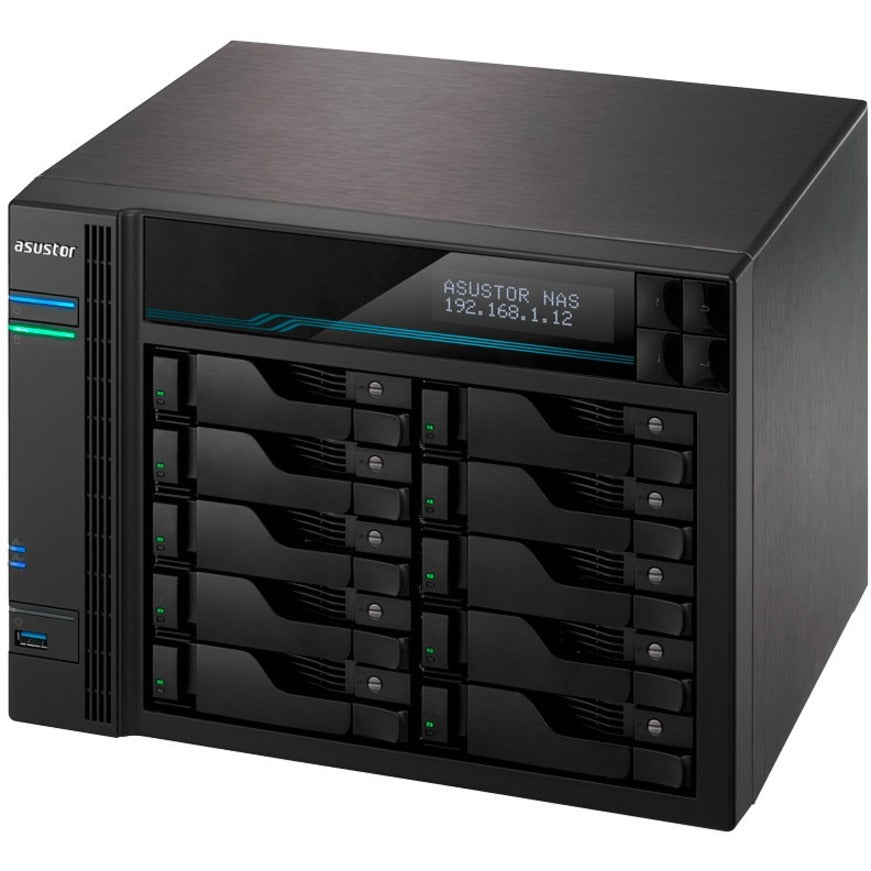 ASUSTOR Lockerstor 10 AS6510T SAN/NAS Storage System