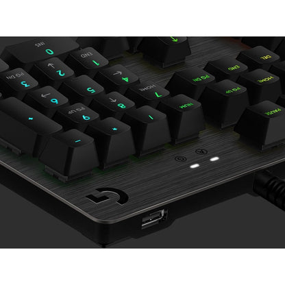 Logitech G513 CARBON LIGHTSYNC RGB Mechanical Gaming Keyboard with GX Brown switches (Tactile)