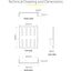 2U SERVER RACK SHELF UNIVERSAL 