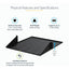 2U SERVER RACK SHELF UNIVERSAL 