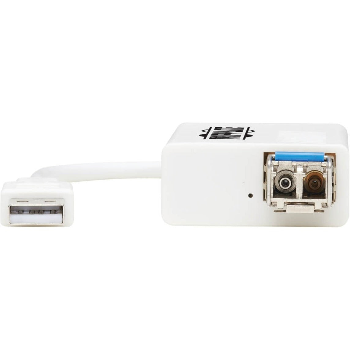 Tripp Lite USB 2.0 Ethernet Adapter 10/100 Mbps 100Base-FX LC Singlemode Fiber White