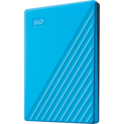 WD My Passport WDBYVG0010BBL-WESN 1 TB Portable Hard Drive - External - Sky