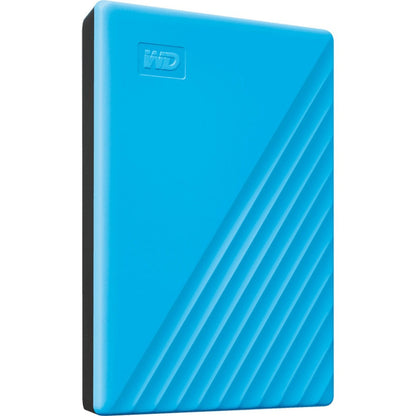 WD My Passport WDBYVG0010BBL-WESN 1 TB Portable Hard Drive - External - Sky