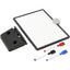 Tripp Lite Magnetic Dry-Erase Whiteboard with Stand VESA Mount 3 Markers (Red/Blue/Black) Black Frame