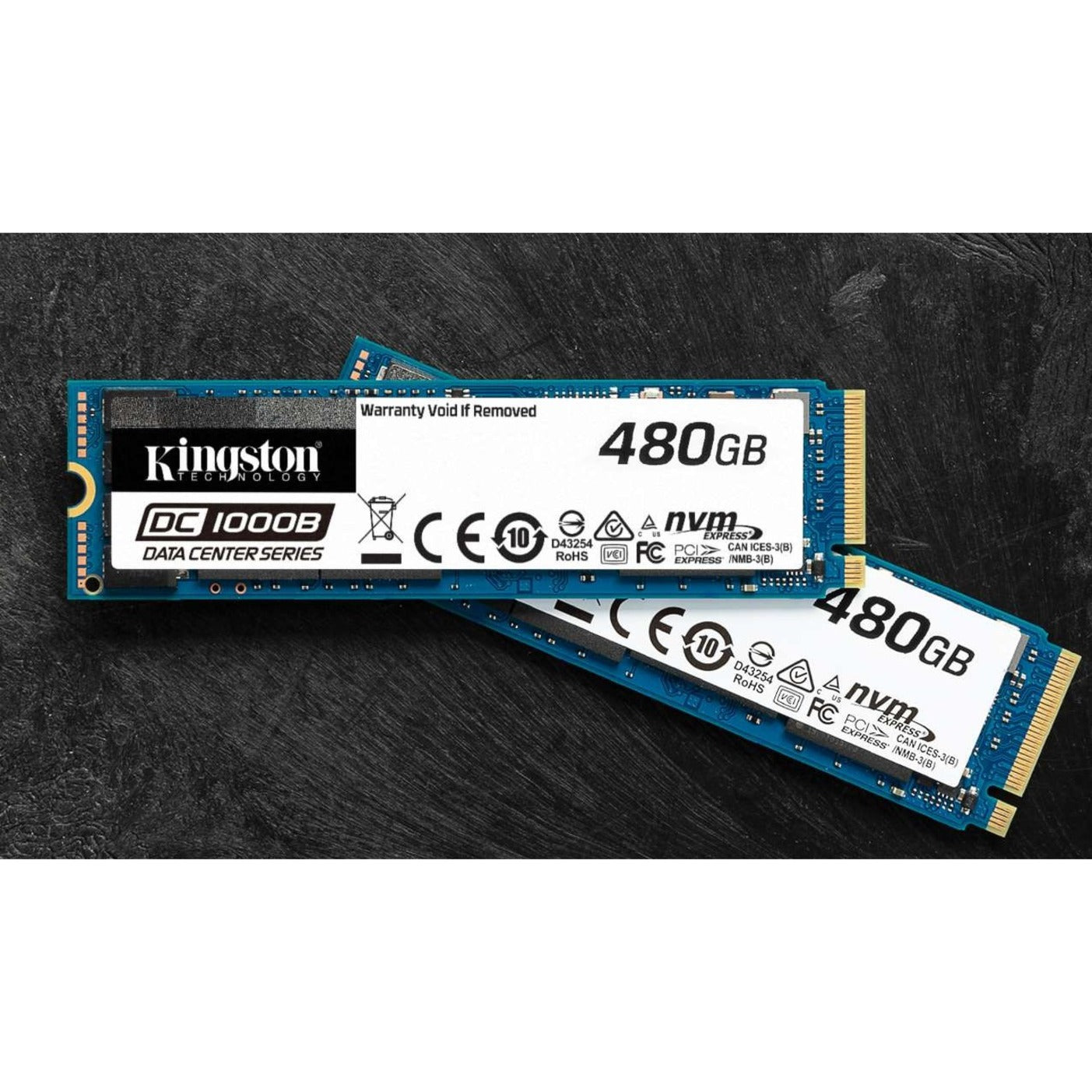 Kingston DC1000B 480 GB Solid State Drive - M.2 2280 Internal - PCI Express NVMe (PCI Express NVMe 3.0 x4)